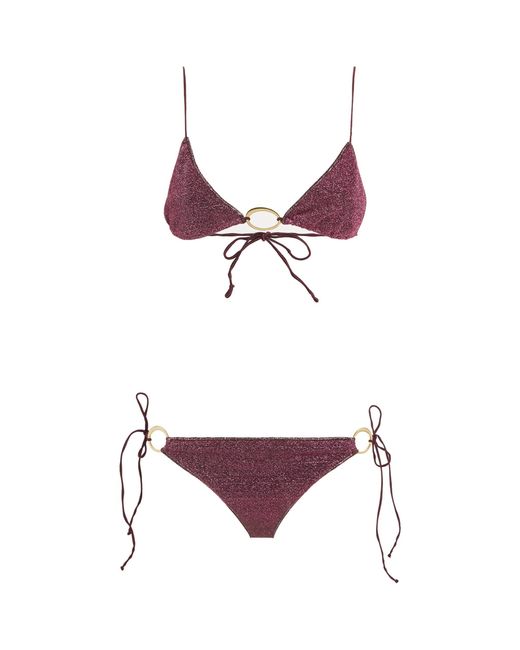Oseree Purple Lumière O-ring Bikini