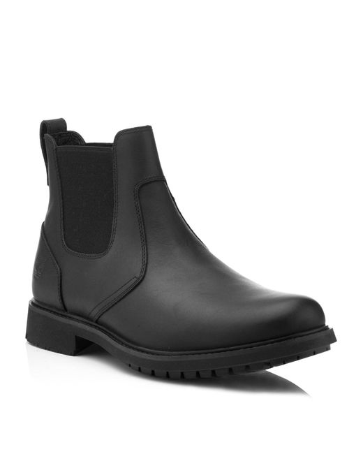 Timberland Black Earthkeepers® Stormbuck Chelsea Boots for men