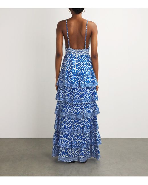 chinese dress ladies Alice Maxi Dress - Blue main image 1