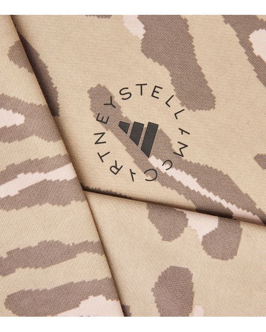 Adidas By Stella McCartney Natural Organic Cotton Printed Sweatshirt