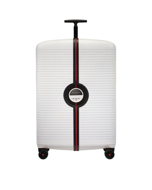 Samsonite White Ibon Check-in Suitcase (76cm)