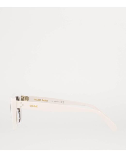 Céline Gray Cat Eye Sunglasses