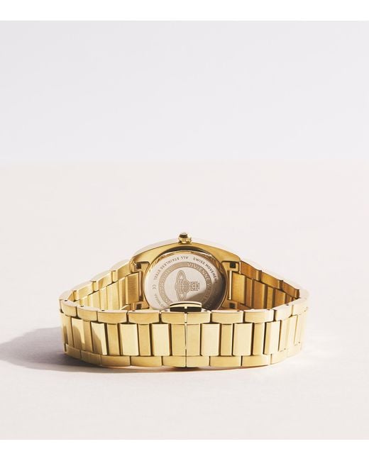 Vivienne Westwood Metallic Stainless Steel Tavistock Watch