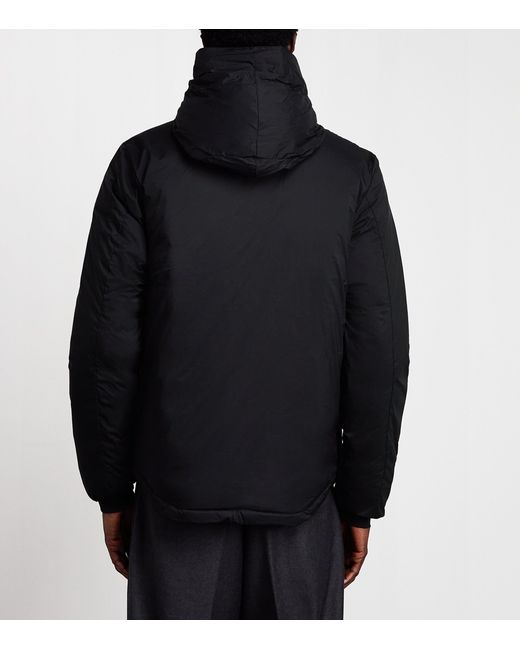 Canada Goose Black Lodge Hooded Jacket for men