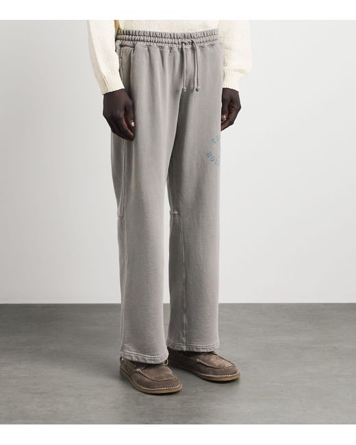 CHERRY LA Gray Hollywood Parachute Straight Sweatpants for men
