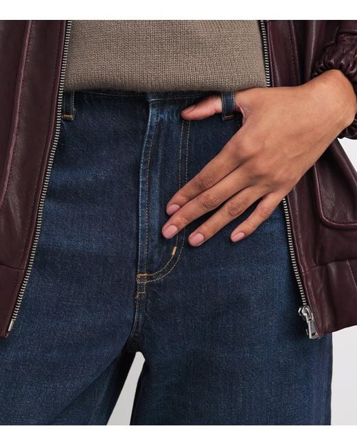 Citizens of Humanity Blue Miro Mid-Rise Relaxed Jeans