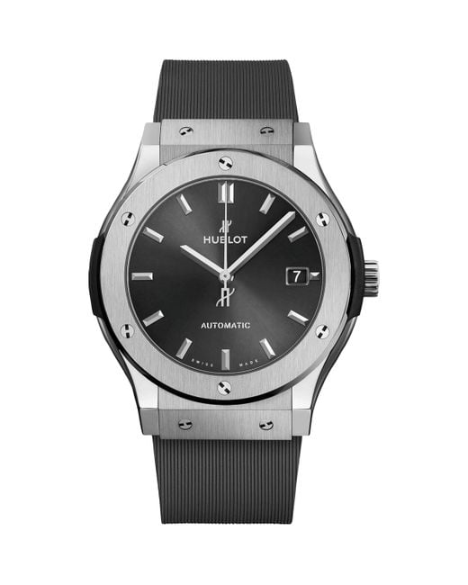 Hublot Gray Titanium Classic Fusion Racing Watch