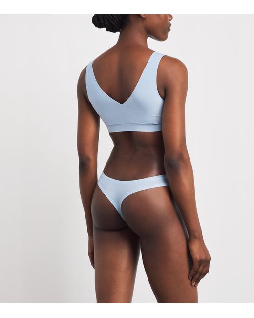 Chantelle Blue Softstretch Thong
