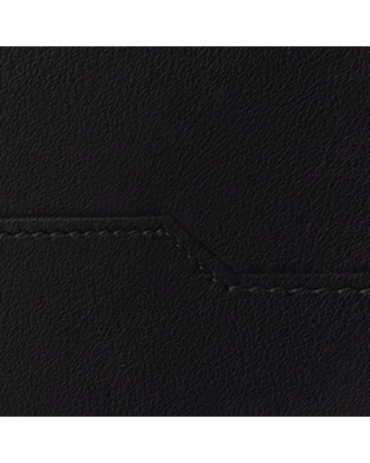 Chopard Black Mini Leather Heritage Bifold Wallet