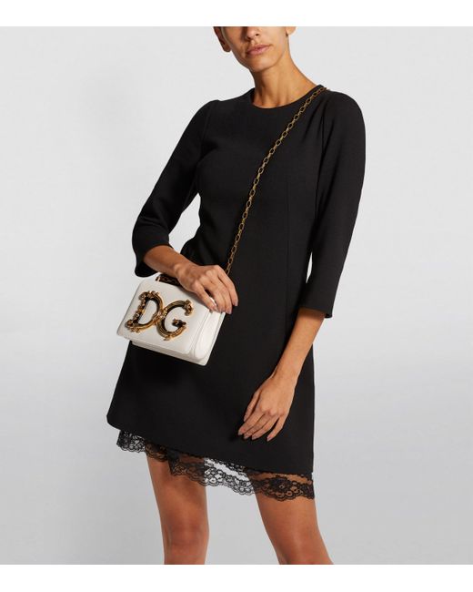 Dolce & Gabbana Metallic Dg Girls Cross-Body Bag