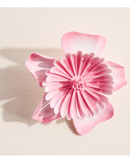 Chloé Pink Bloom Clip-On Earrings