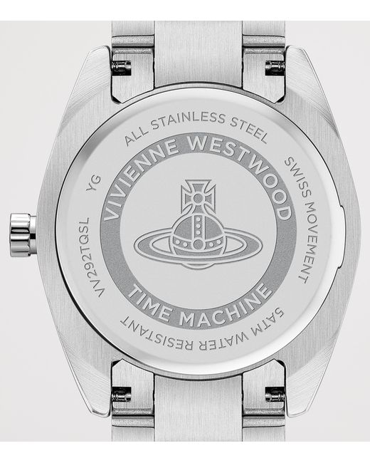 Vivienne Westwood Blue Stainless Steel Fenchurch Watch
