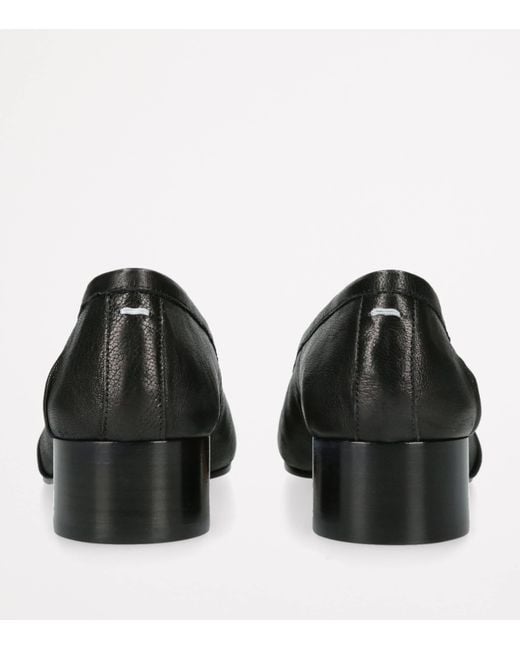 Maison Margiela Black Suede Tabi Ballerina Pumps 30