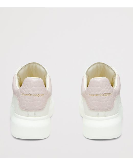 McQueen White Leather Oversized Sneakers