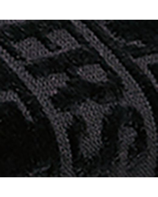 Versace Black Baroque Towels