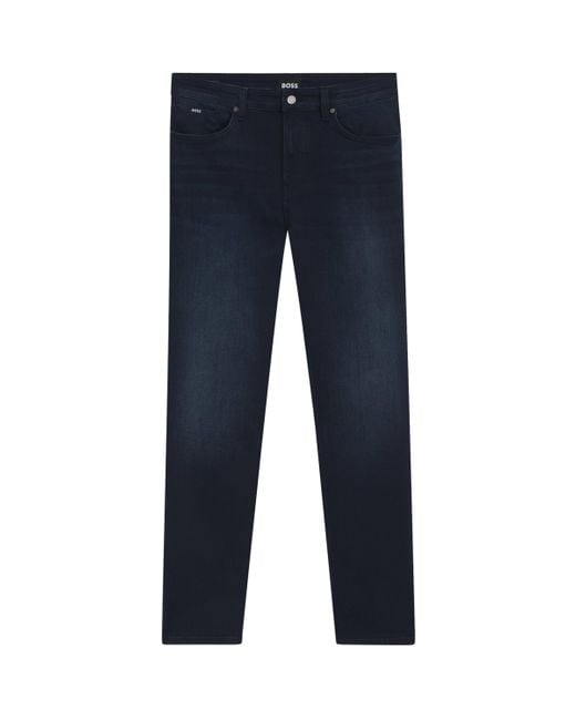 Boss Blue Delaware Slim Jeans for men