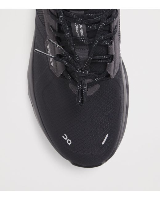 On Shoes Black Waterproof Cloudrunner 2 Trainers for men