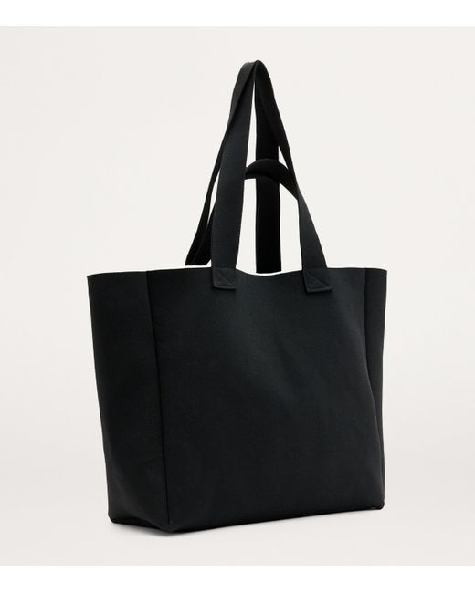 AllSaints Black Logo Print Izzy Tote Bag