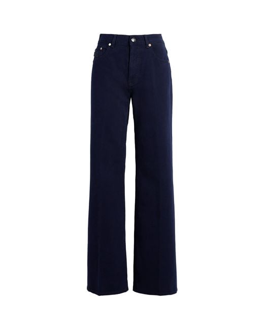 Blazé Milano Blue Clapotis Maline Wide-Leg Jeans
