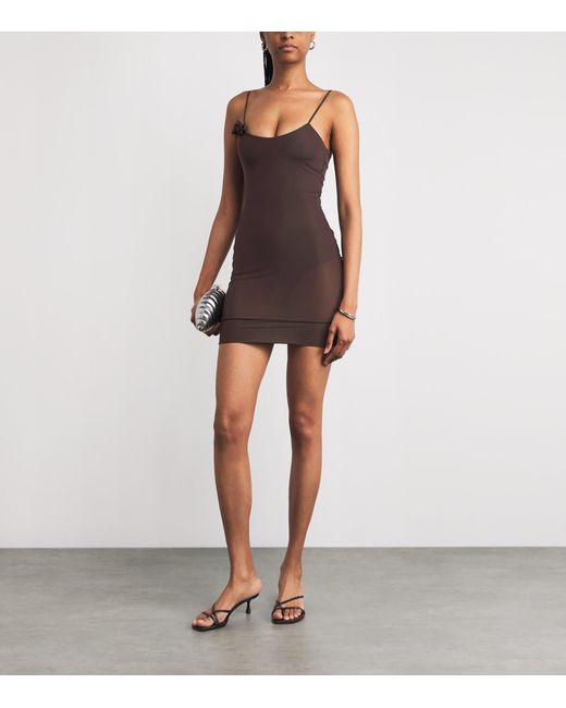 Maygel Coronel Women's Brown Jacinto Mini Dress