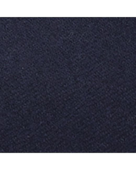 Brunello Cucinelli Blue Virgin Wool Embroidered Baseball Cap for men