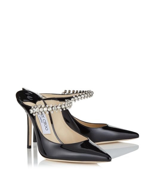 Jimmy Choo Brown Bing 100 Leather Mules