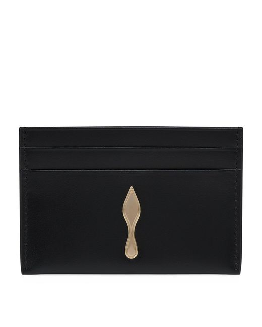 Christian Louboutin Black Bettina Calfskin Card Holder