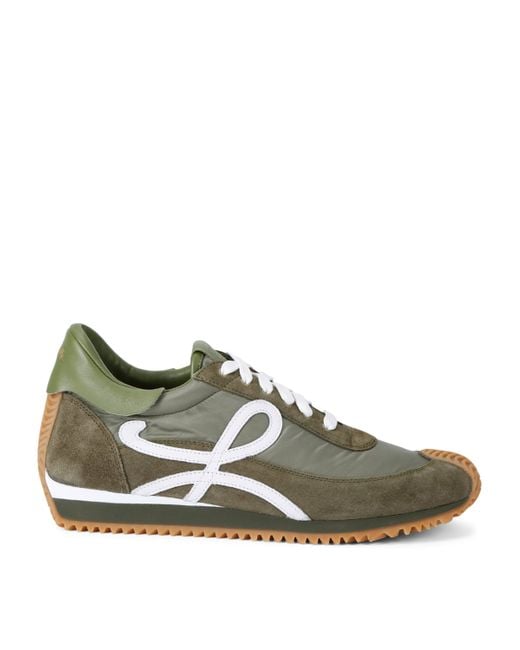 Loewe Green Flow Runner Sneakers for men