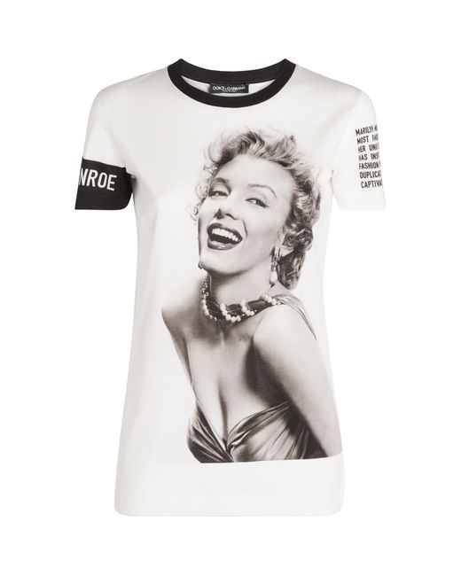 dolce gabbana marilyn monroe t shirt