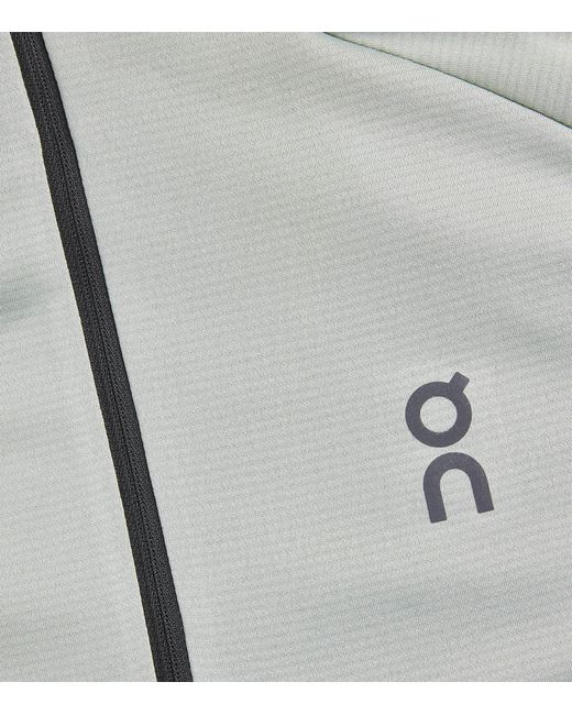 On Shoes Gray Lg-Sleeve Climate Top for men