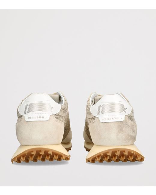 Golden Goose Deluxe Brand Natural Marathon Sneakers