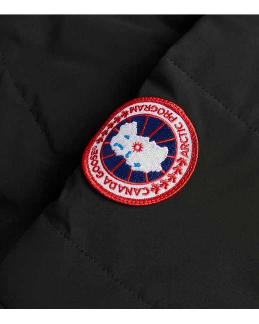 Canada Goose Black Down-Filled Chelsea Parka Coat