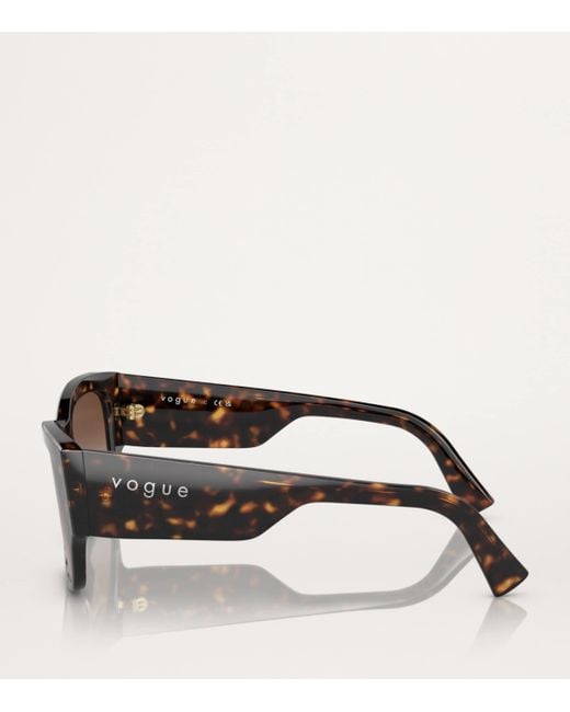 Vogue Brown Acetate Vo5462S Tortoiseshell Sunglasses