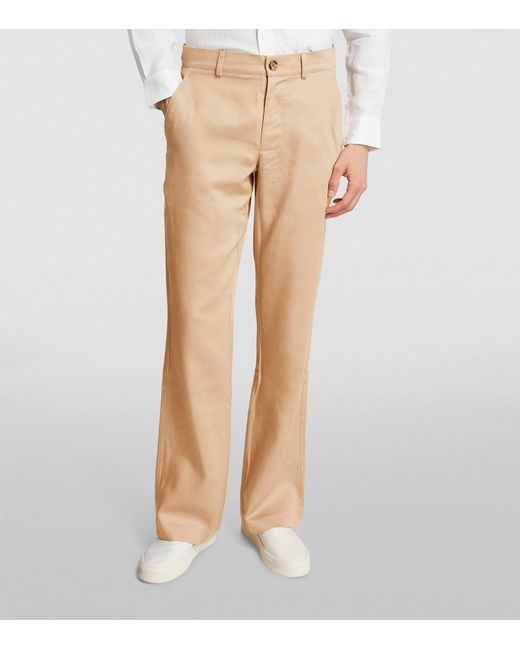 CHE Natural Wide-leg Trousers for men