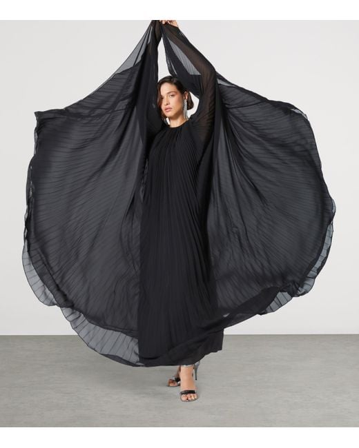 Marina Rinaldi Black Mrebattage Kaftan Maxi Dress