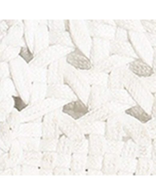 Dolce & Gabbana White Woven Loafers