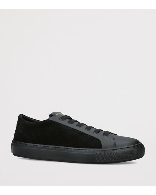 Born Outside Black Suede Echo Sneakers for men