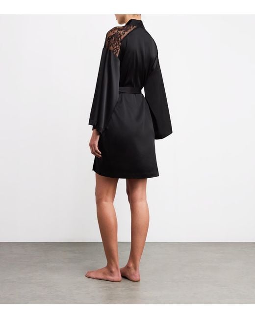 Aubade Black Midnight Whisper Kimono