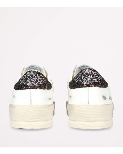 Golden Goose Deluxe Brand Natural Leather Stardan Sneakers