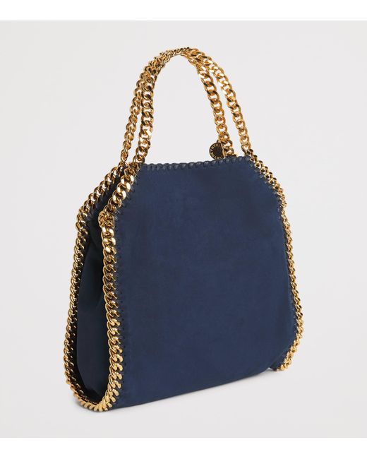 Stella McCartney Blue Mini Falabella Tote Bag