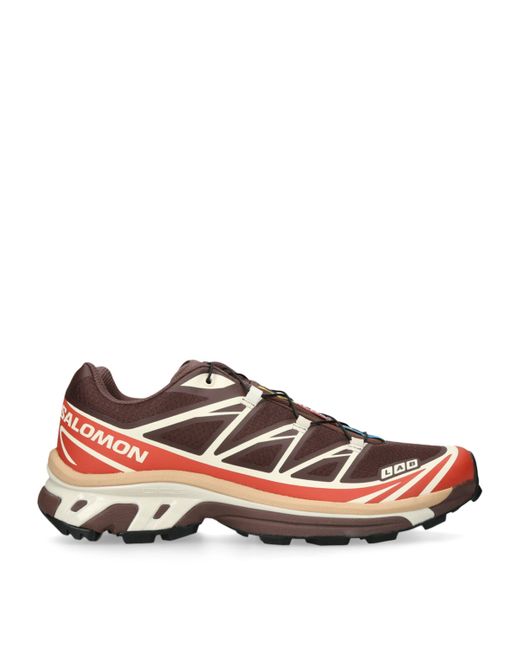 Salomon Brown Xt-6 Sneakers for men