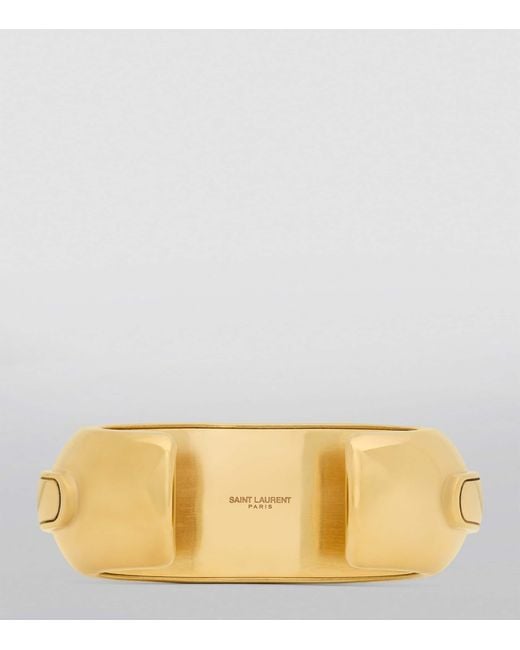 Saint Laurent Natural Bumpy Cuff