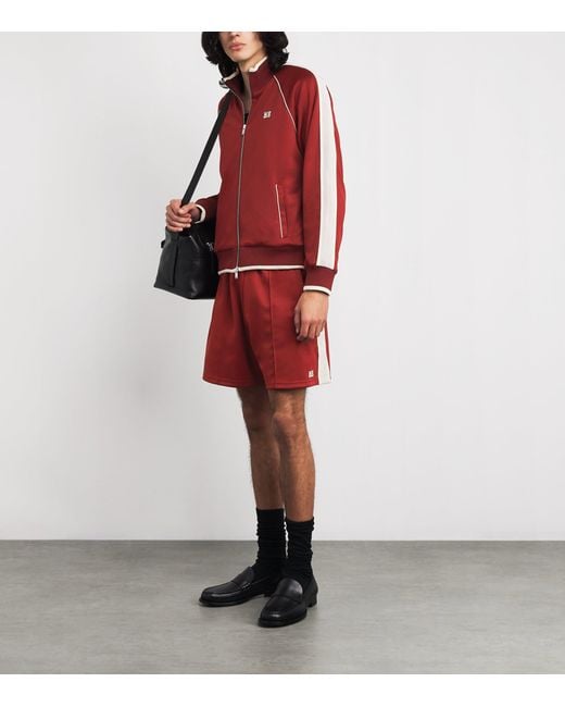 Wales Bonner Red Motion Shorts for men