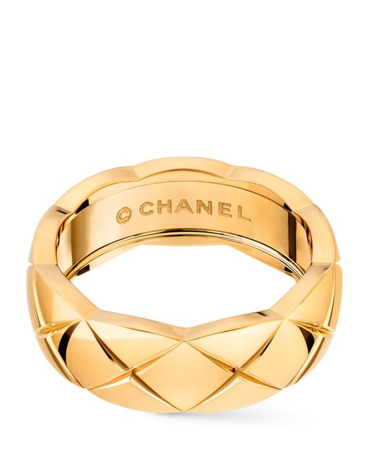 Chanel Metallic Small Coco Crush Ring