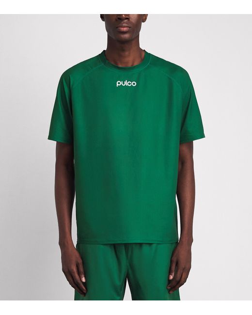 Pulco Studios Green Aircon Playing T-Shirt for men