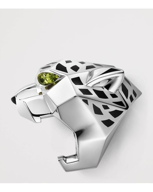 Cartier Metallic Panthère De Ring