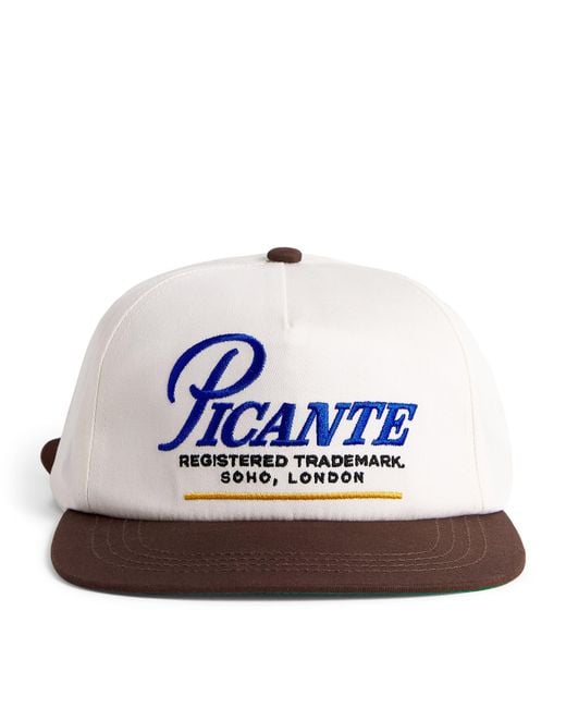 Picante Blue Record Crew Cap for men