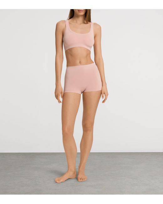 Hanro Pink Touch Feeling Boy Leg Briefs