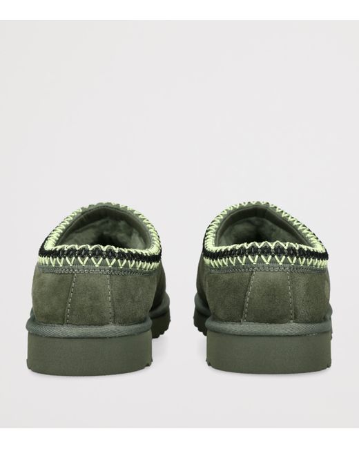 Ugg Green Suede Tasman Slippers for men