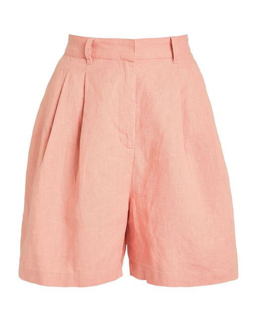 Posse Pink Marchello High-rise Shorts